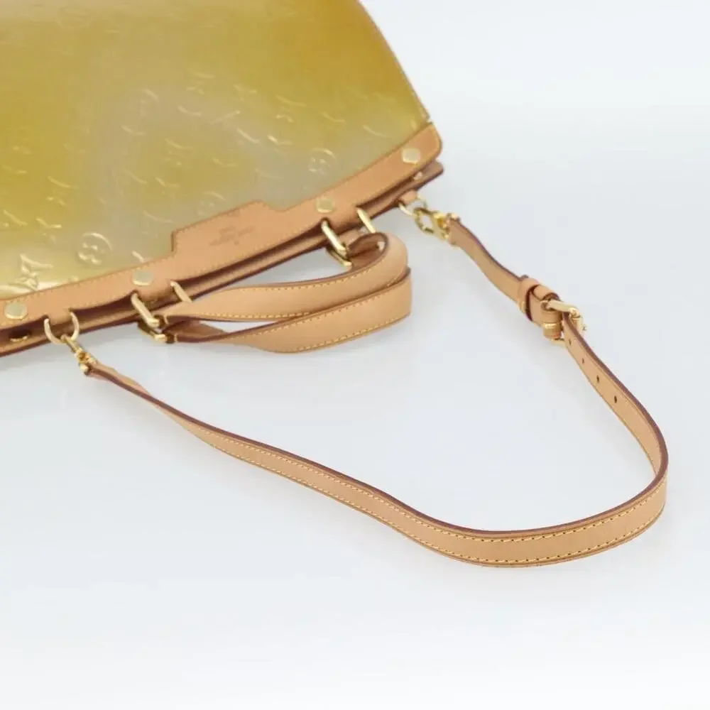 Louis Vuitton Monogram Vernis Blair GM Handbag Beige